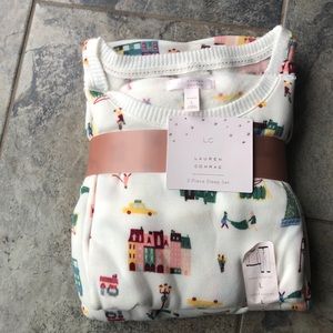 2-piece long-sleeve/pants pajamas LC Lauren Conrad